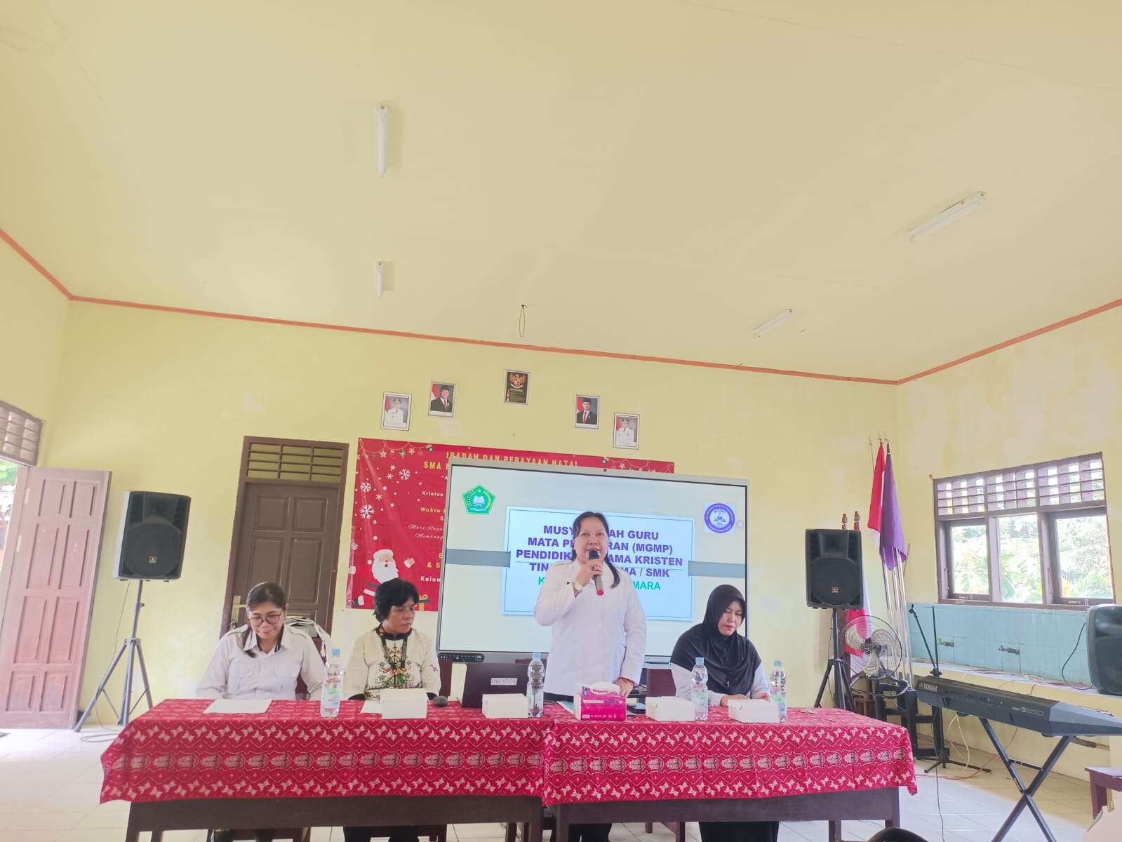 Pertemuan Musyawarah Guru Mata Pelajaran Pendidikan Agama Kristen SMP,SMA dan SMK Se Kabupaten Sukamara tahun 2026